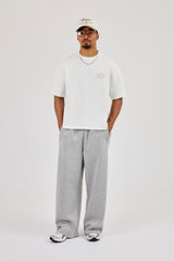 Cernucci Chain Stitch Boxy T-Shirt - Off White