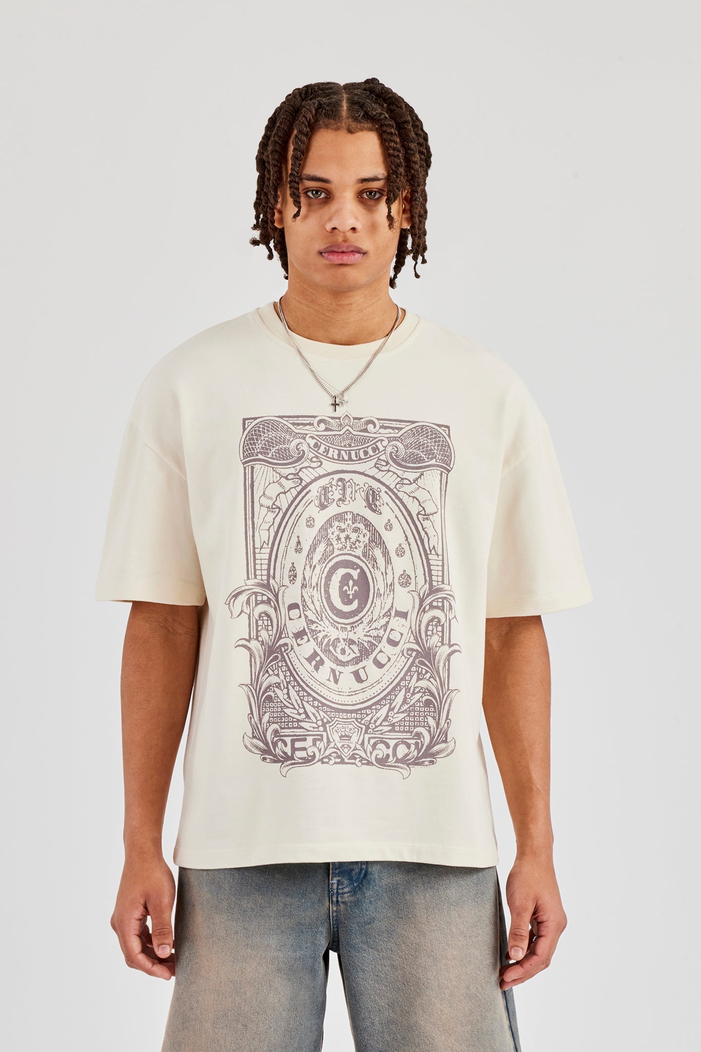 Washed Graphic Print T-Shirt | Mens Tees & Vests | Shop T-Shirts at ...