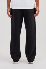 Logo Tab Relaxed Jogger  Black