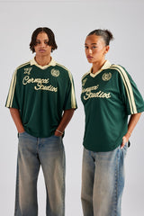 Cernucci Contrast Football Top - Green