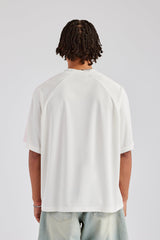 Cernucci Embroidered Football Top - Ecru