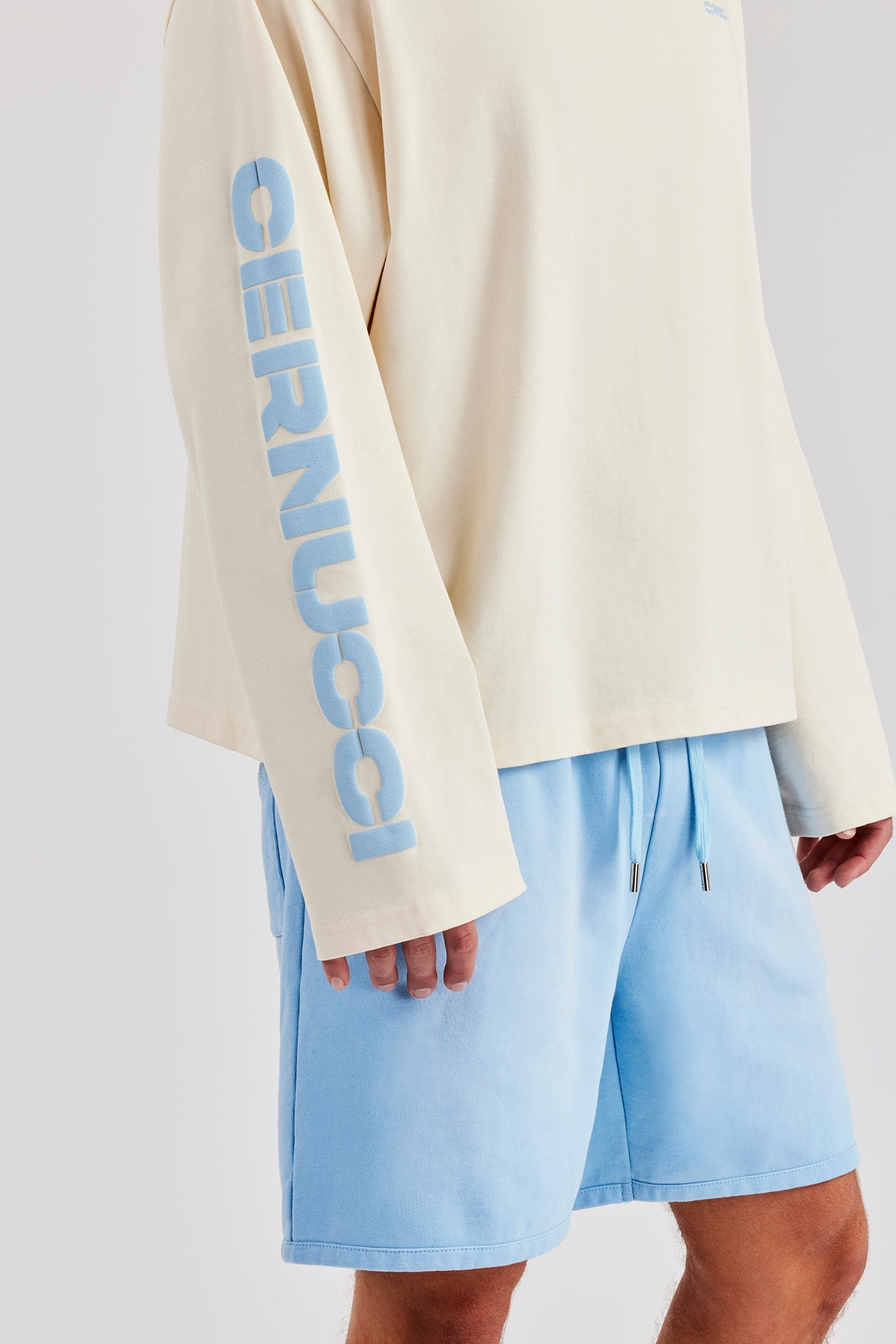 Sleeve Printed Long Sleeve T-Shirt