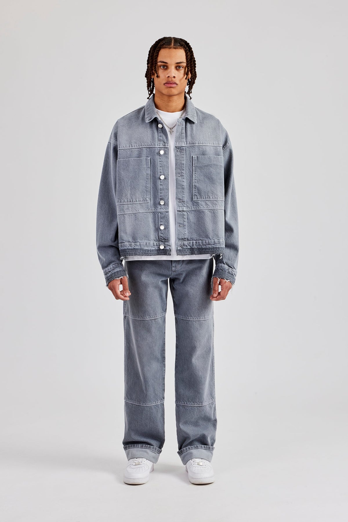 FTC CONTRAST STITCH CHORE JACKET Lサイズ FTC(エフティーシー 