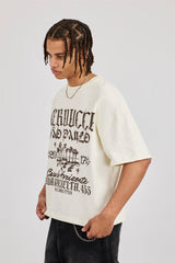 Boxy Sao Paulo Graphic T-Shirt - Off White
