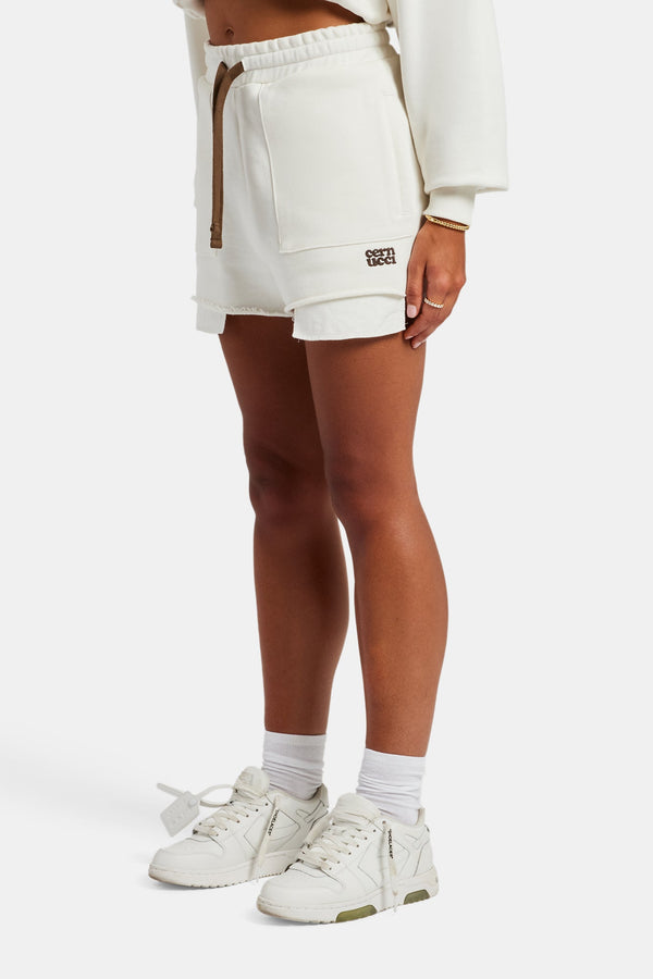 Esportivo Embroidered Short - Off White