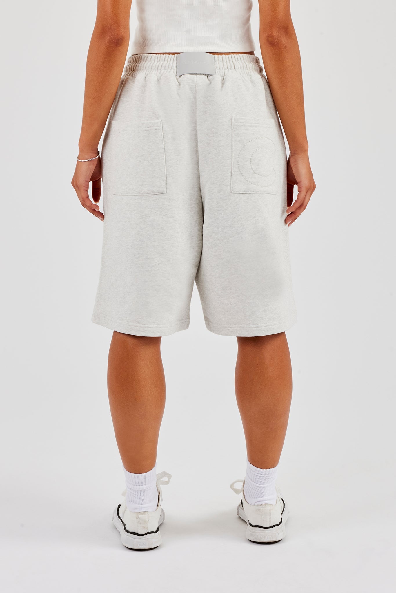 Jersey Jort - Ash Grey