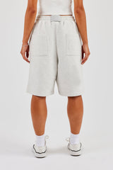 Jersey Jort - Ash Grey