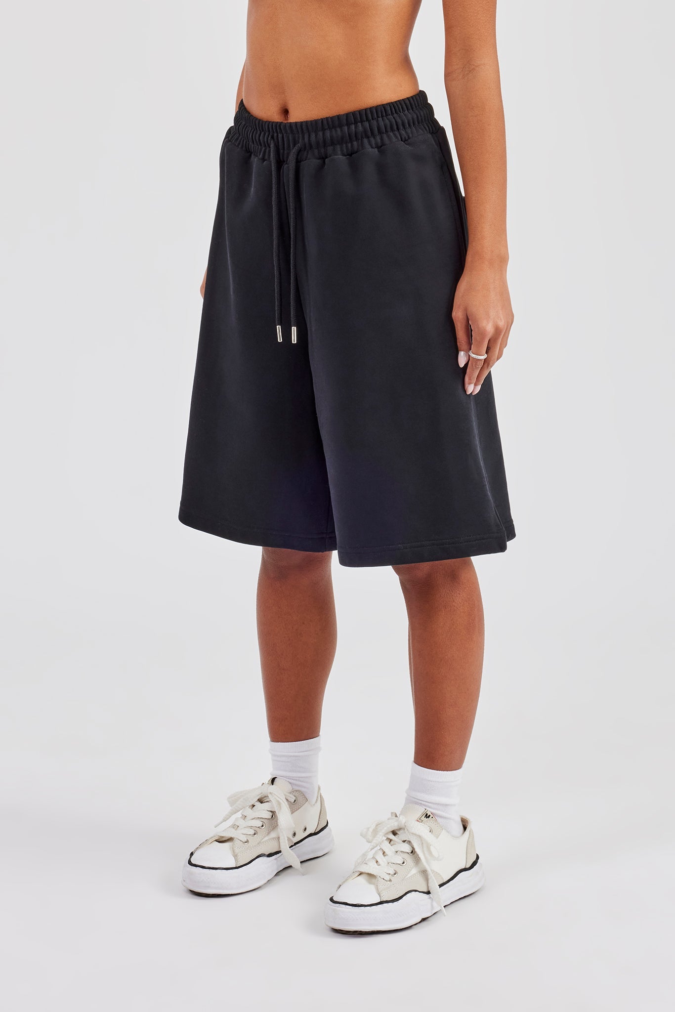 Jersey Jort - Black | Womens Shorts | Shop Jorts at CERNUCCI.COM