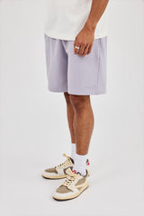 Relaxed Jersey Short - Dusty Purple