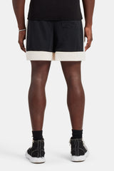 Cernucci Panel Mesh Short - Black