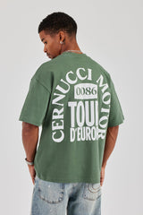 Cernucci Moto Tour T-Shirt - Green