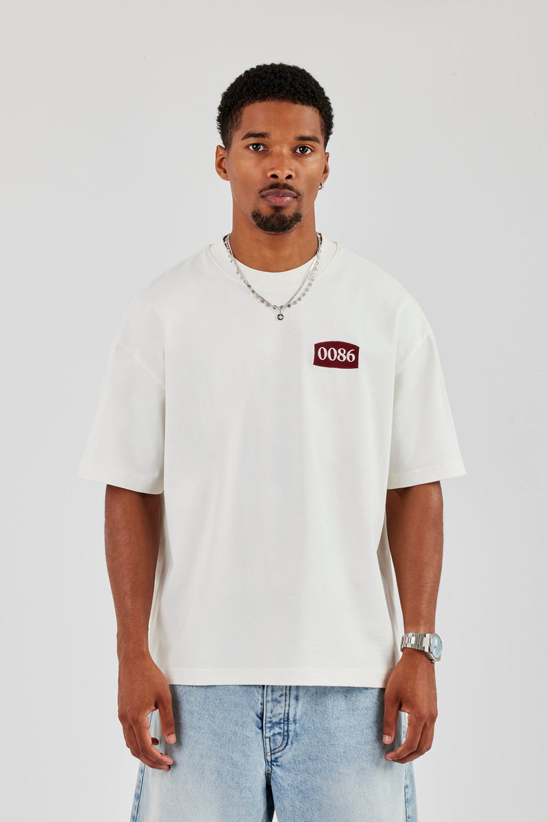 Cernucci Moto Tour T-Shirt - Off White