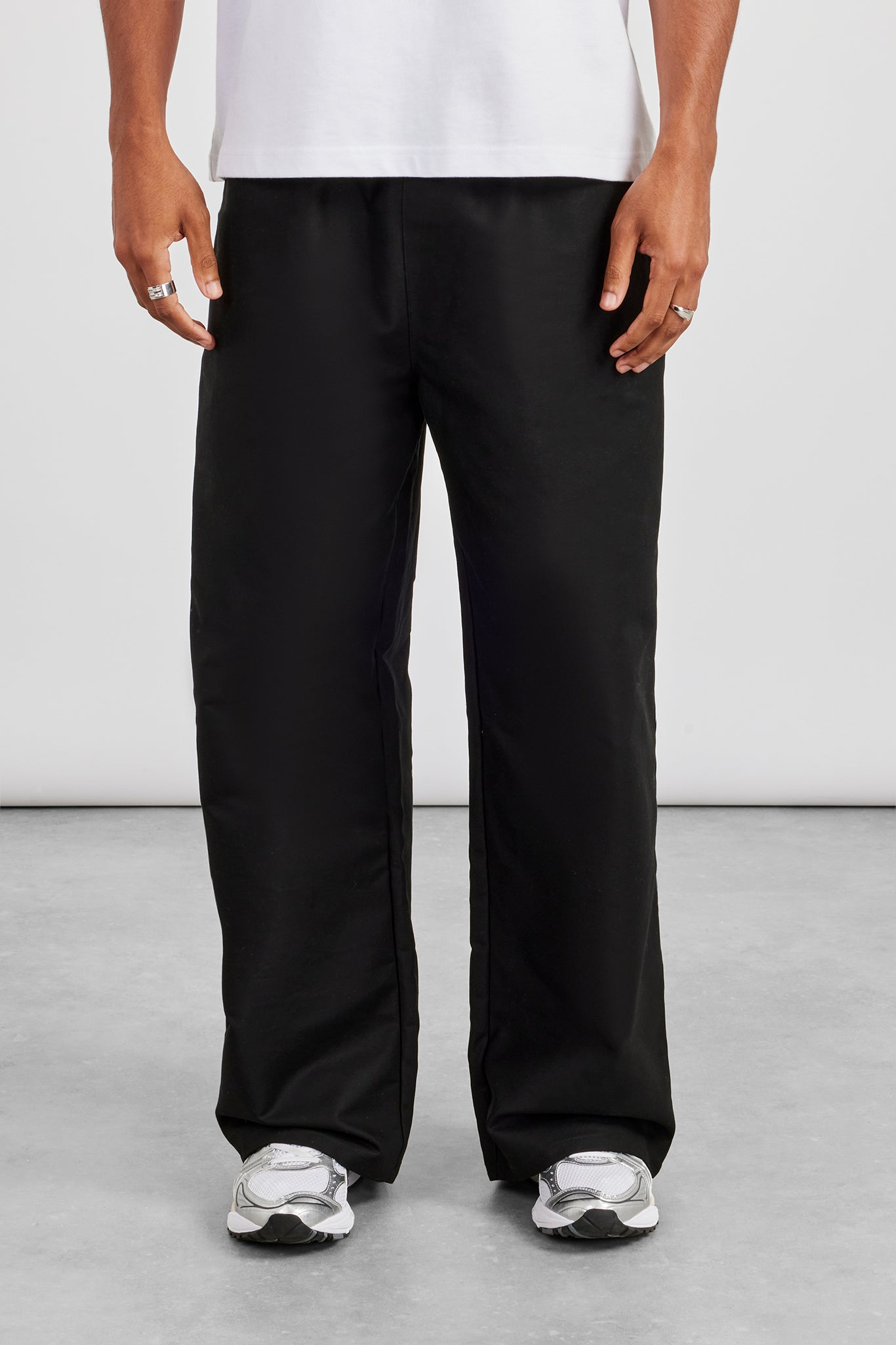Twill Baggy Trouser - Black
