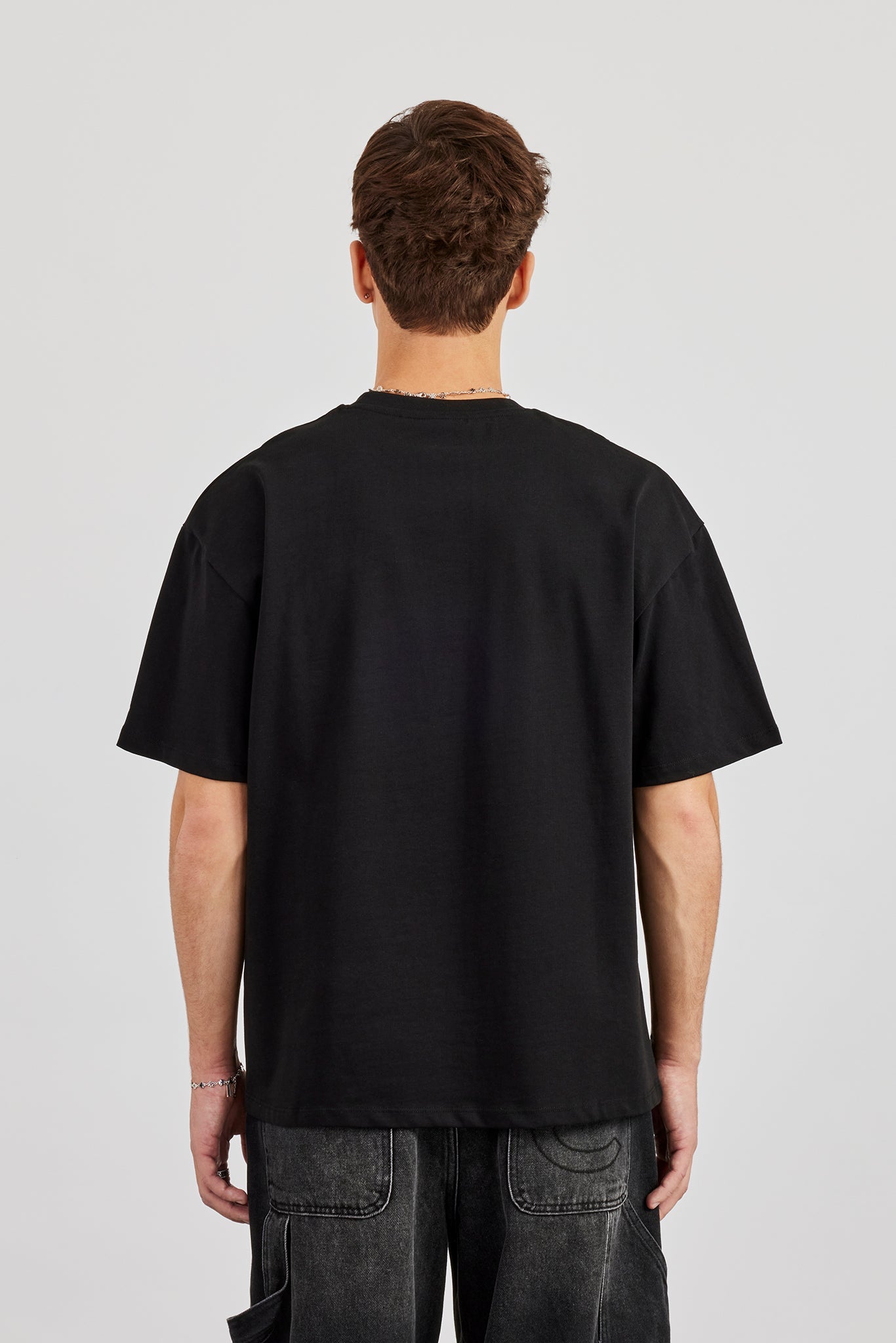 Cherub Circuito Oversized T-Shirt - Black
