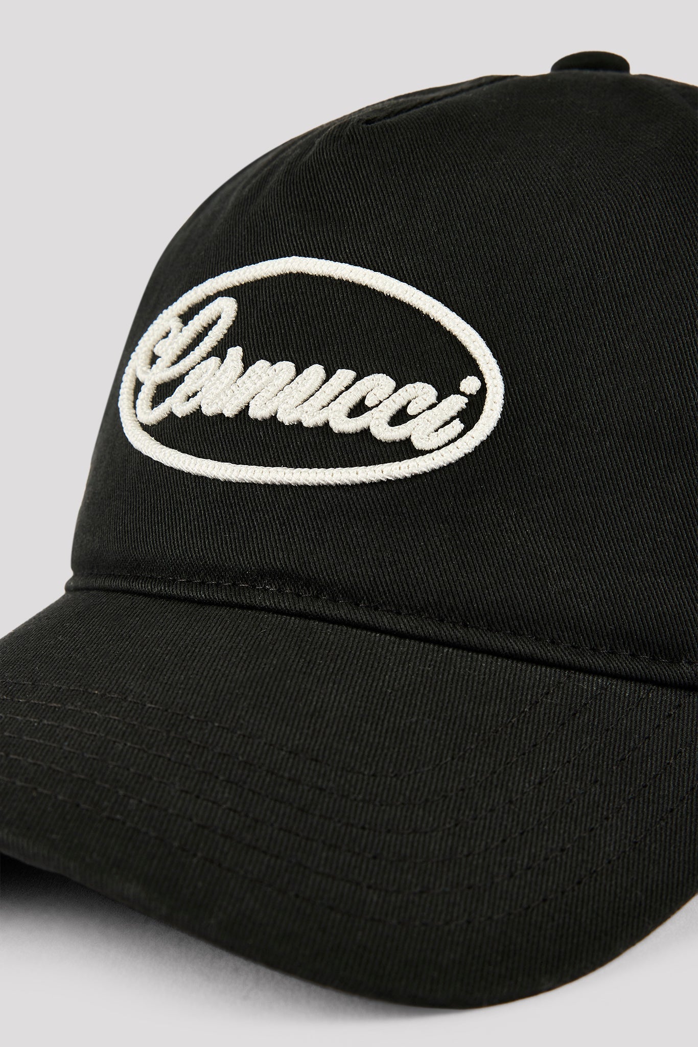 Washed Logo Cap - Washed Black