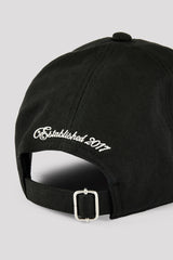 Washed Logo Cap - Washed Black