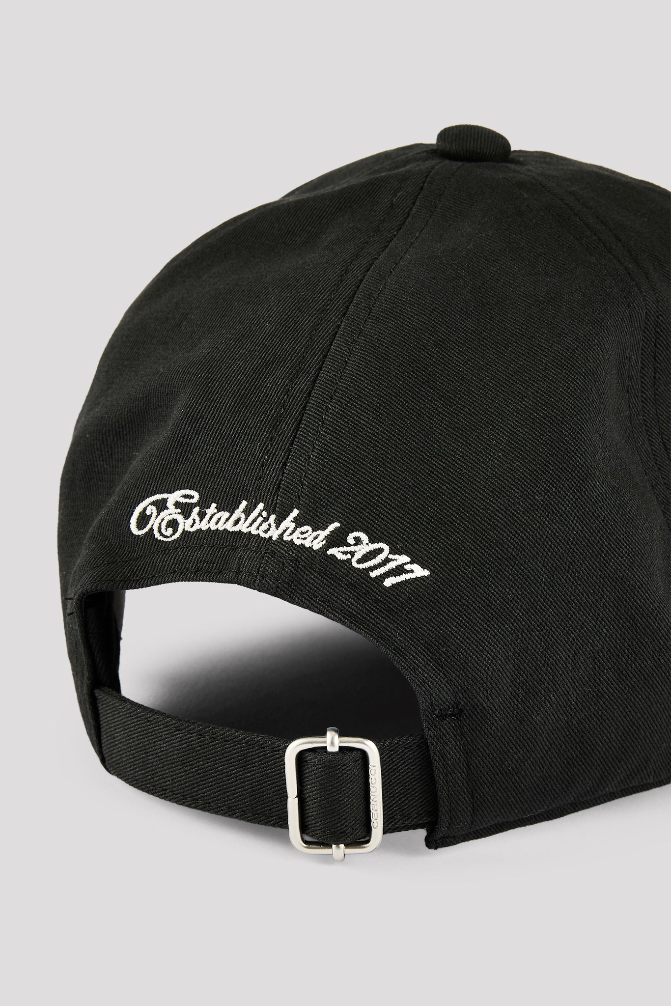 Washed Logo Cap - Washed Black