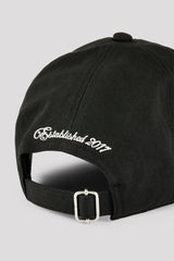 Washed Logo Cap - Washed Black