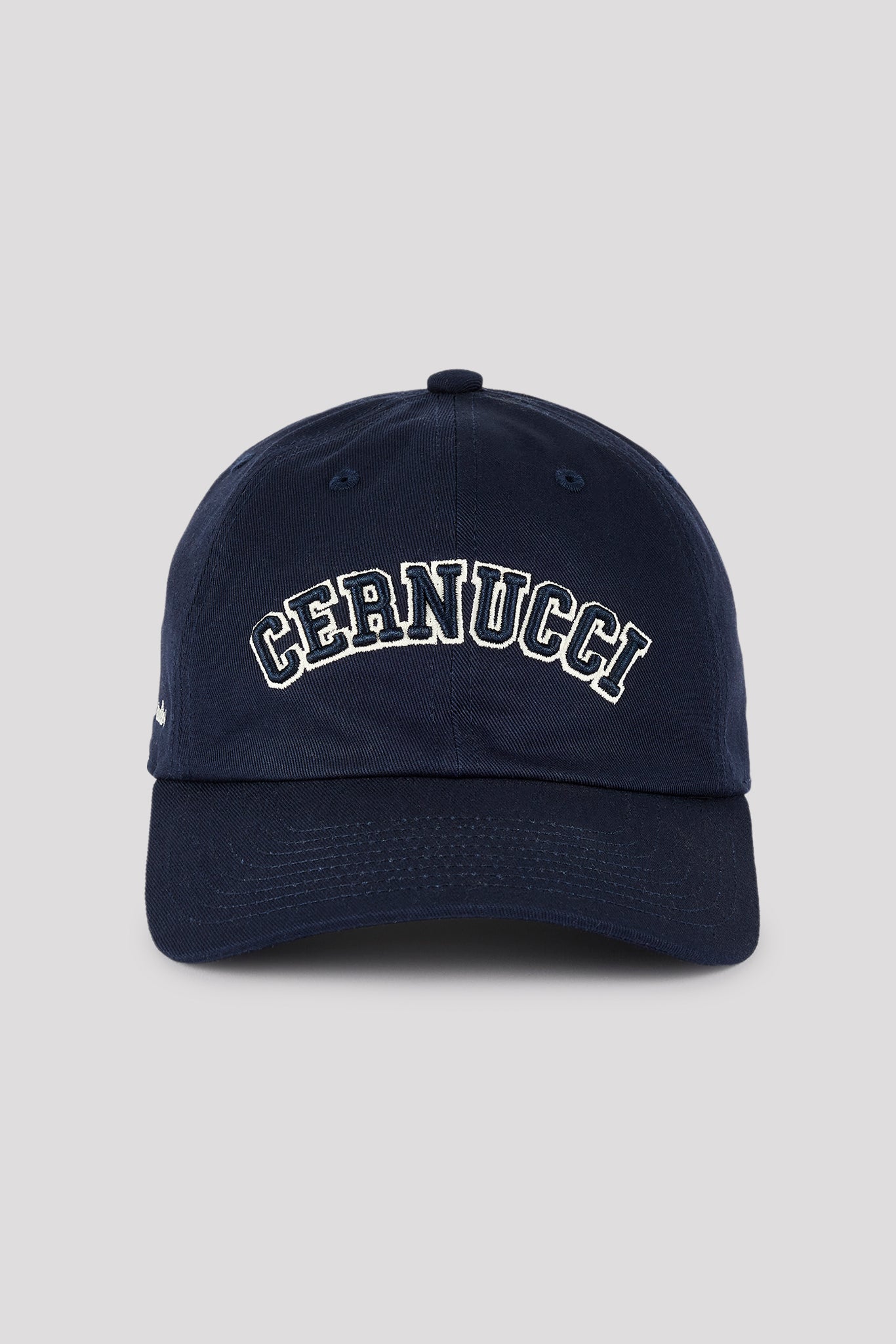 Womens Embroidered Cap - Navy