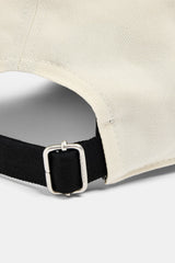 Contrast Micro Logo Cap - Black