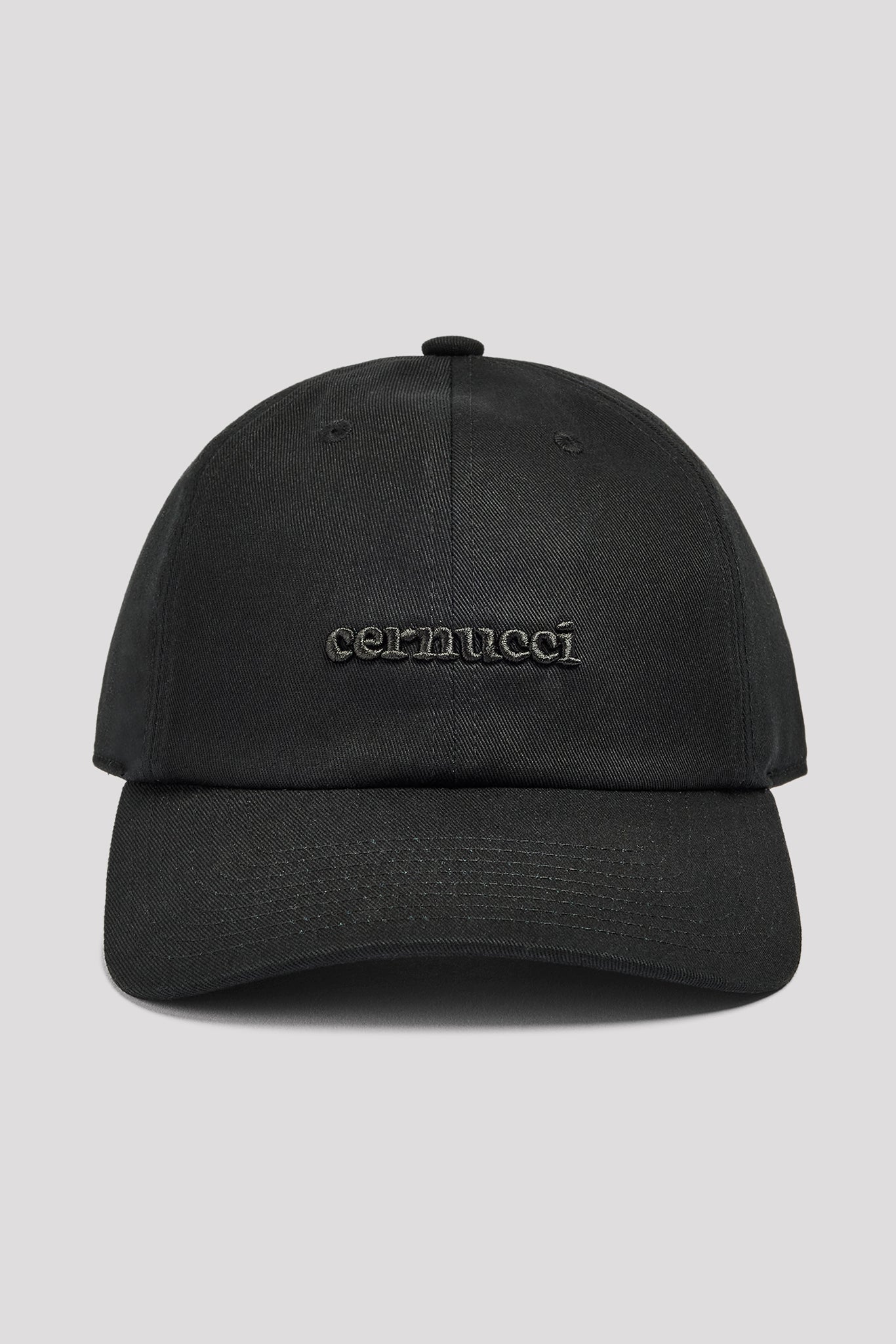Ladies Embroidered Logo Cap - Black