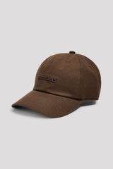 Ladies Embroidered Logo Cap - Coffee