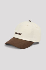 Ladies Contrast Micro Logo Cap - Brown