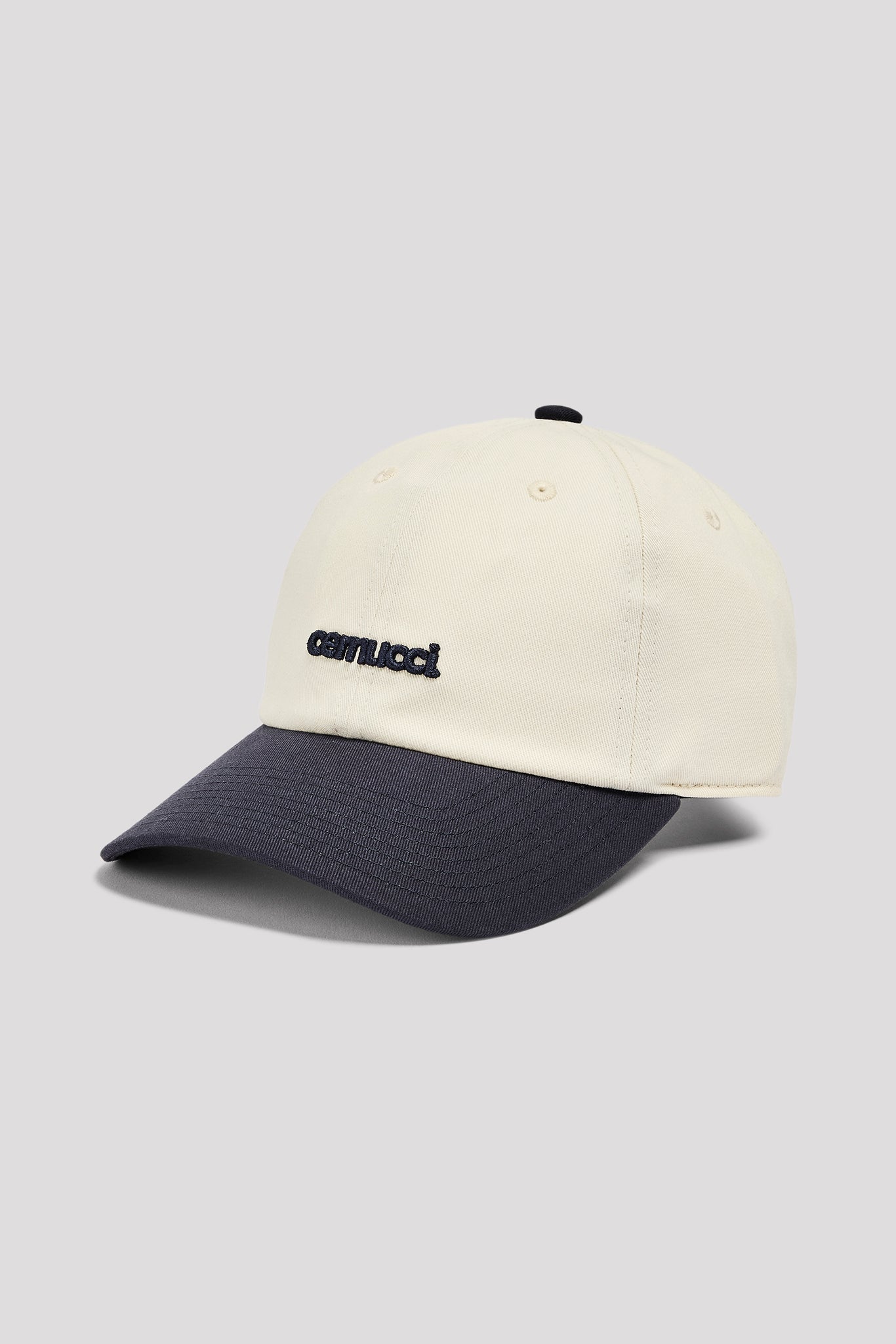 Ladies Contrast Micro Logo Cap - Navy