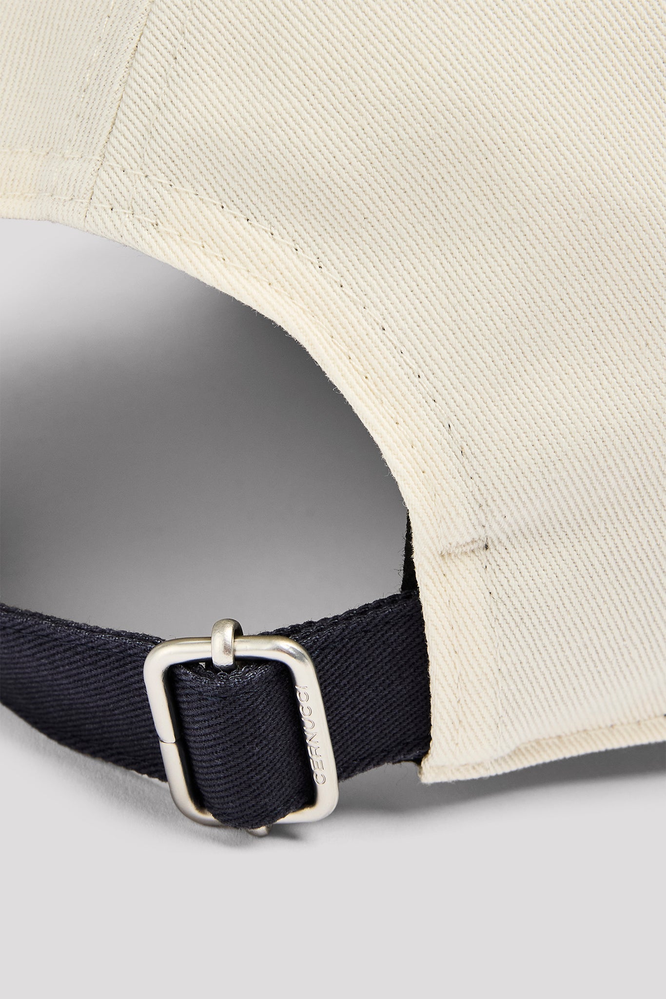 Ladies Contrast Micro Logo Cap - Navy
