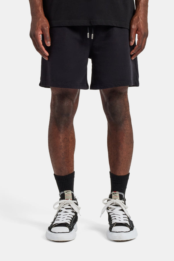 Jersey Relaxed Short - Washed Black
