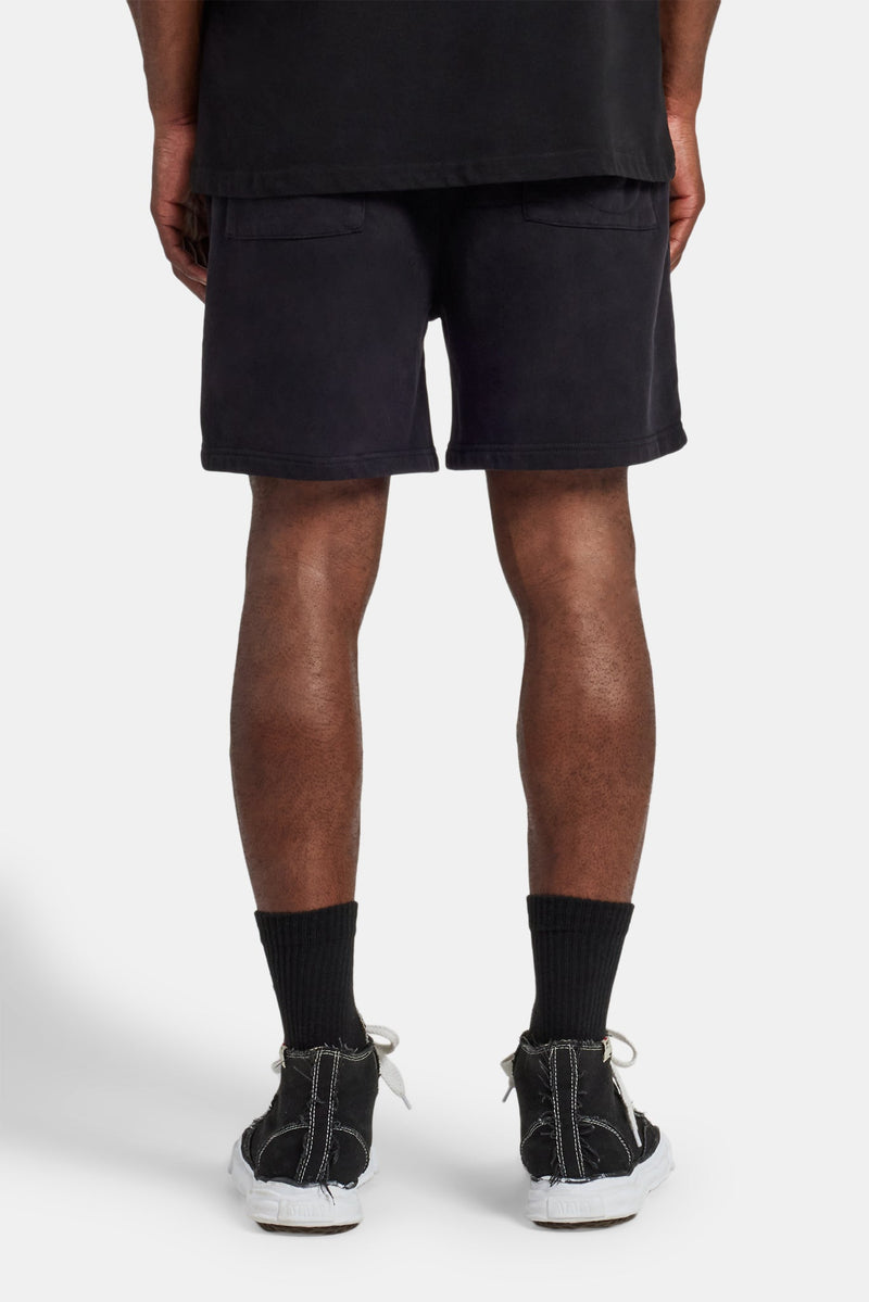 Jersey Relaxed Short - Washed Black