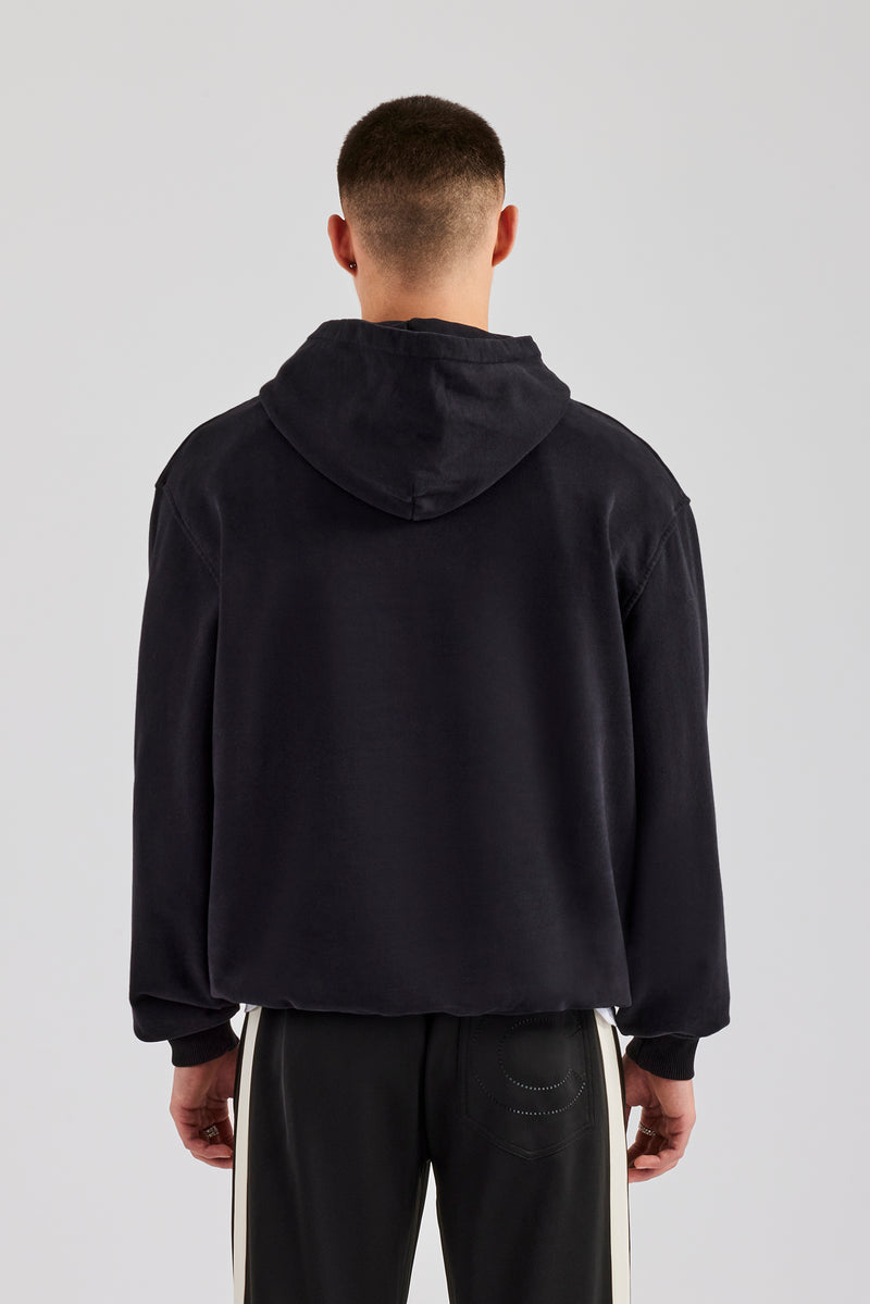 Cernucci Hoodie - Washed Black