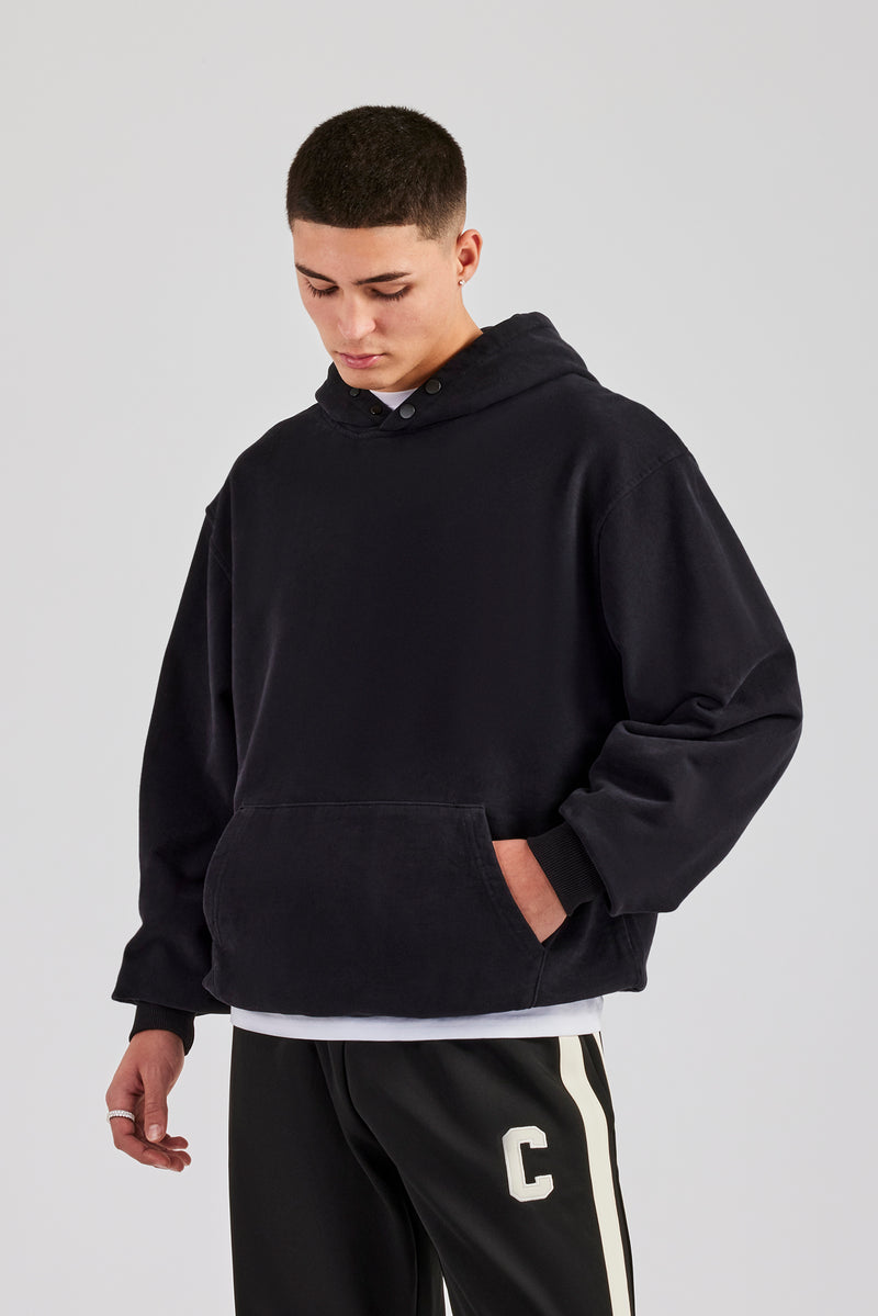 Cernucci Hoodie - Washed Black