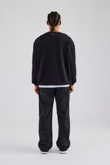 Cernucci Sweatshirt - Washed Black