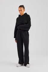 Cernucci Boxy Hoodie - Black