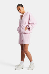 Cernucci Zip Through Hoodie - Pink