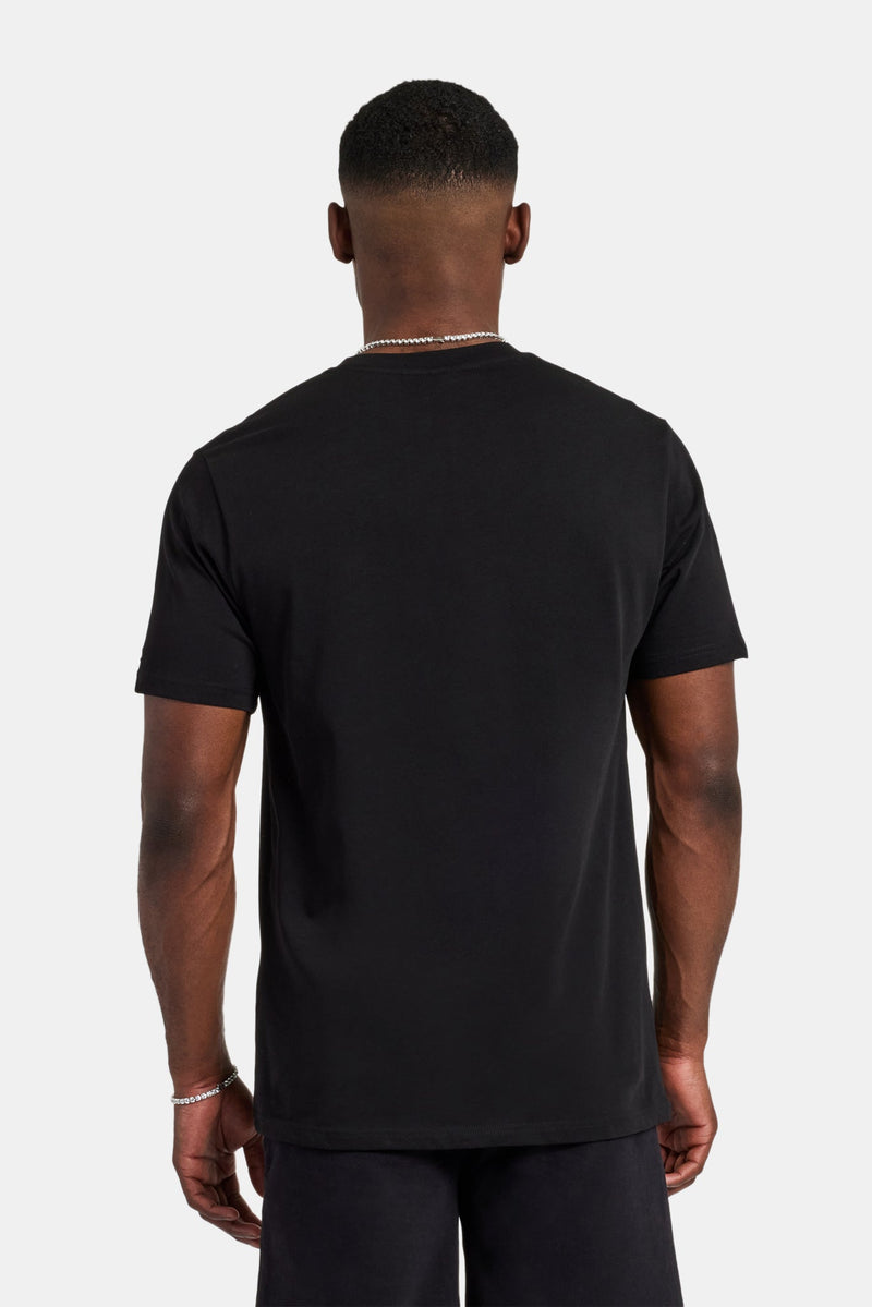 Embellished C T-Shirt - Black