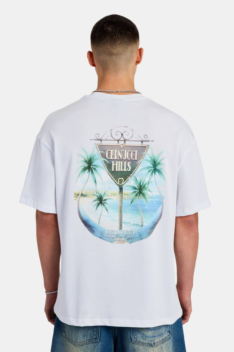 Cernucci Hill Oversized T-Shirt - White