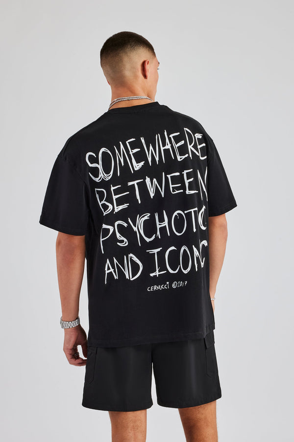 Back Quote Oversized T-Shirt