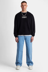 Cernucci Est Embroidered Sweatshirt - Black