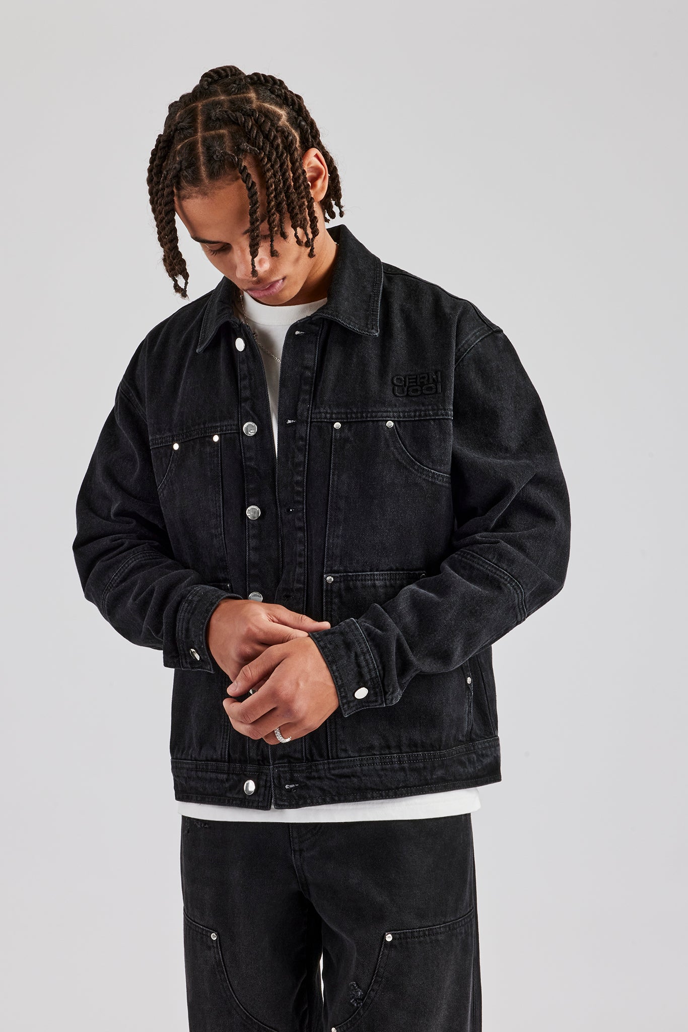Oversized Carpenter Denim Jacket | Mens Denim | Shop Denim Jackets