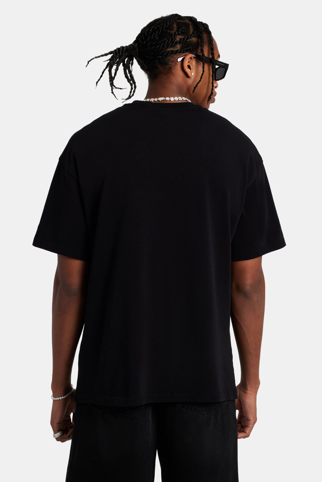 C Diamond Oversized T-Shirt - Black | Mens Tees & Vests | Shop T