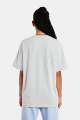 Cernucci Tonal Oversized T-Shirt - Ash Grey