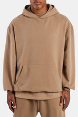 Cernucci Font Hoodie - Coffee