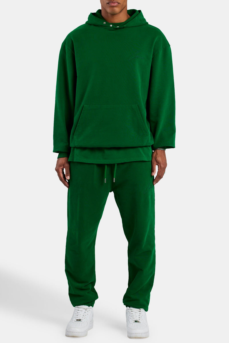 Cernucci Cuffed Jogger - Dark Green