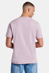 Gothic C Rhinestone T-Shirt - Dusty Purple