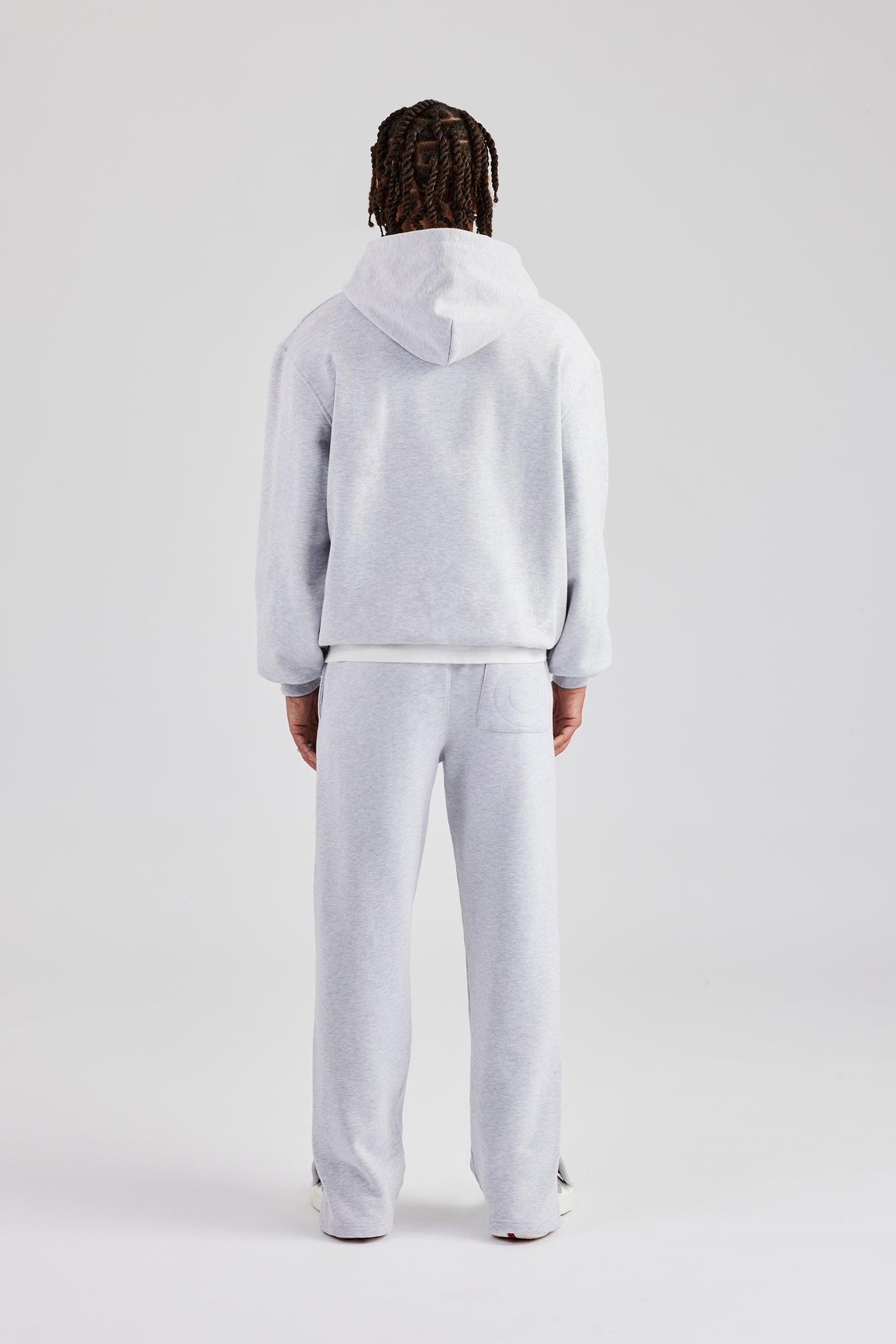Tonal Oversized Tracksuit - Ash Grey | Mens Sets | Shop Tracksuits