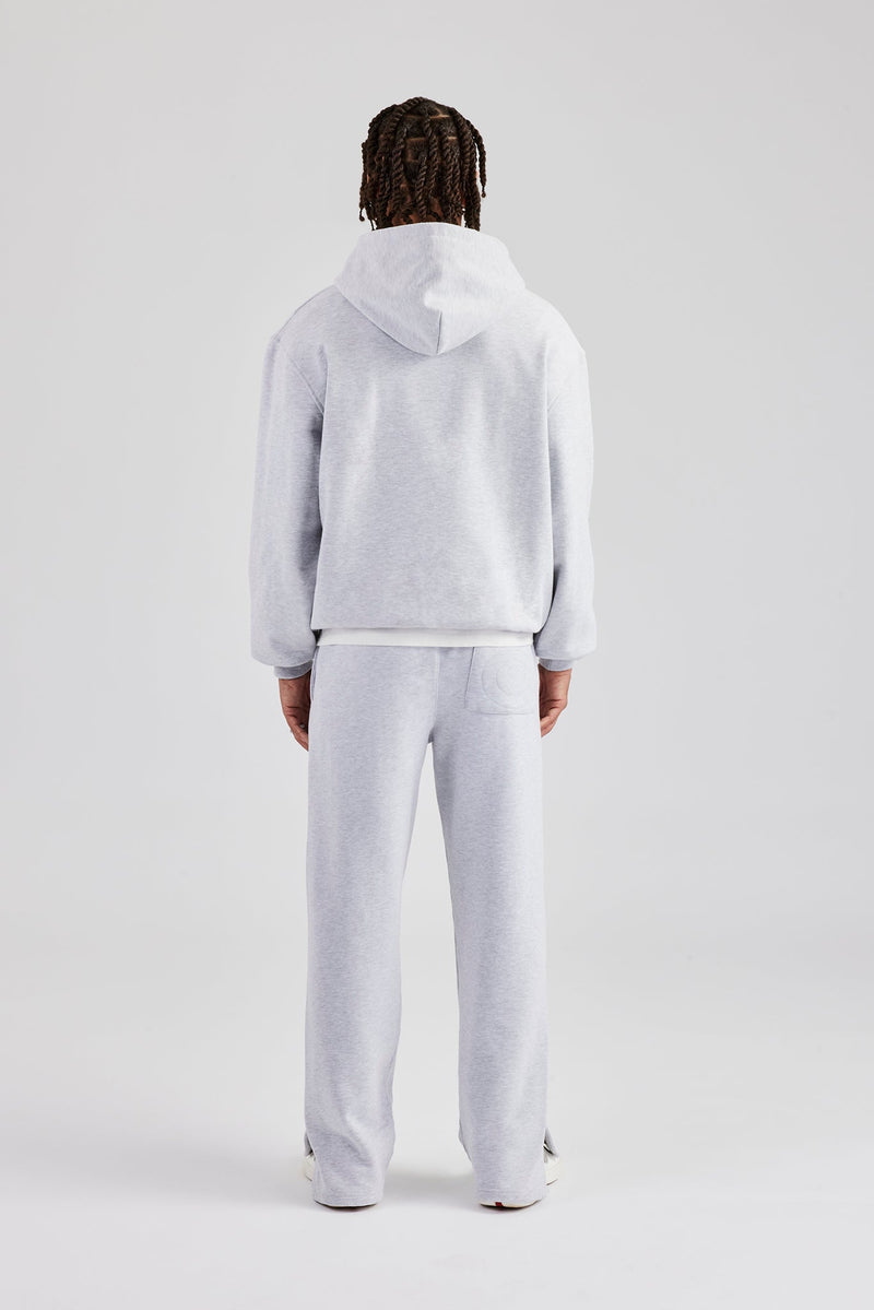 Tonal Oversized Tracksuit - Ash Grey