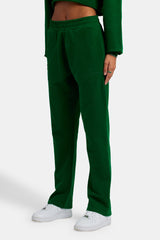 Straight Leg Jogger - Dark Green