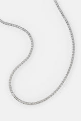 Womens 2.5mm Micro Tennis Chain